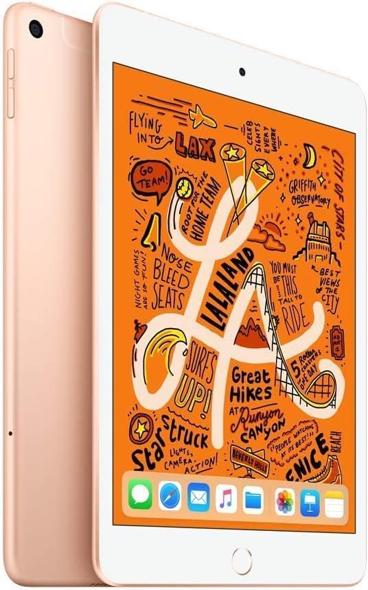 Apple iPad Mini 5th Generation 256GB Wifi + Cellular Gold (As New)