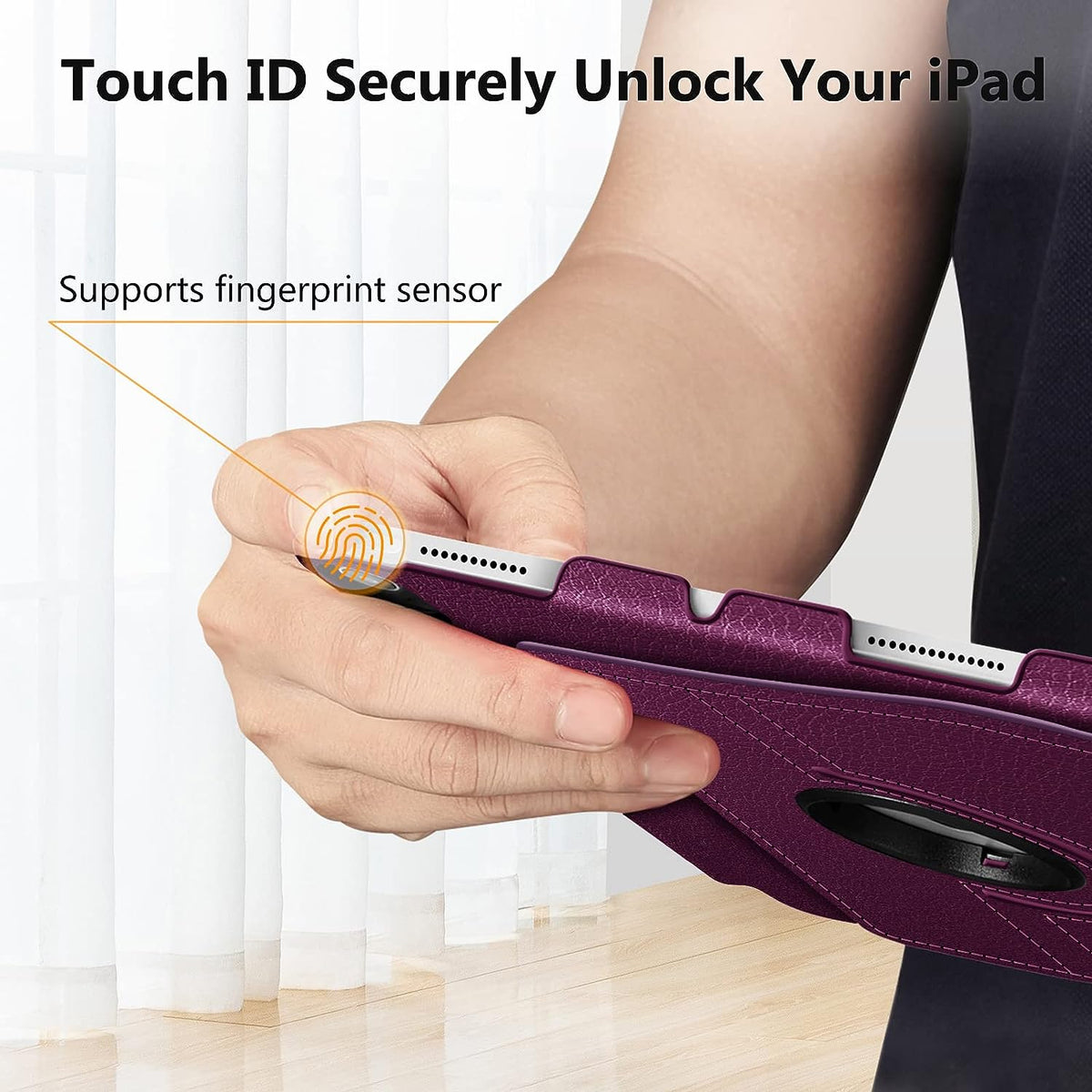 Kickstand Book Case for iPad 10 Gen 10.9 inch