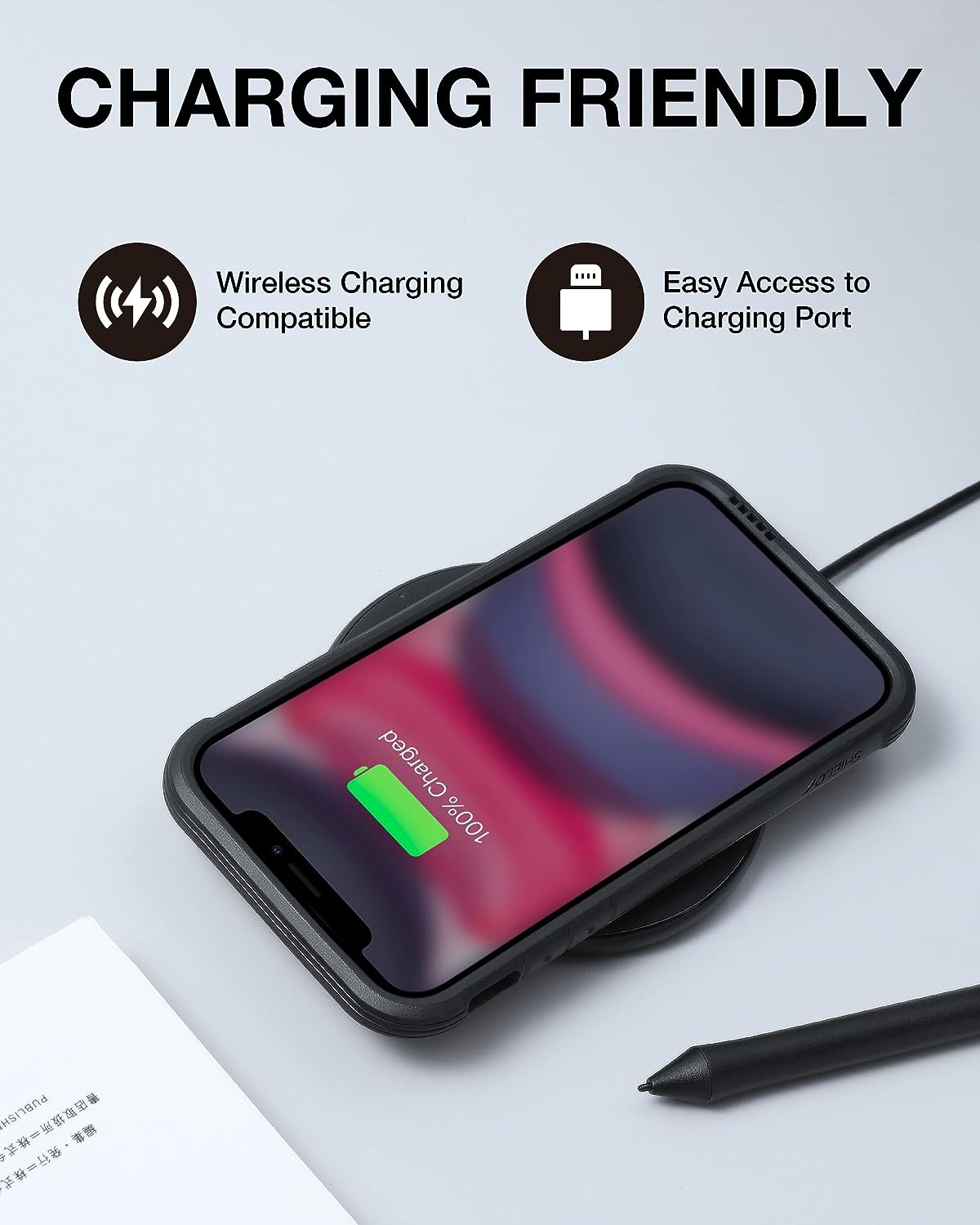 iPhone 11 Shockproof Protective Case - Red