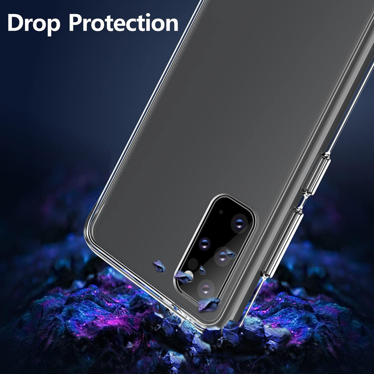 Samsung Galaxy S20 Tough Hybrid Clear Case "Clearance"