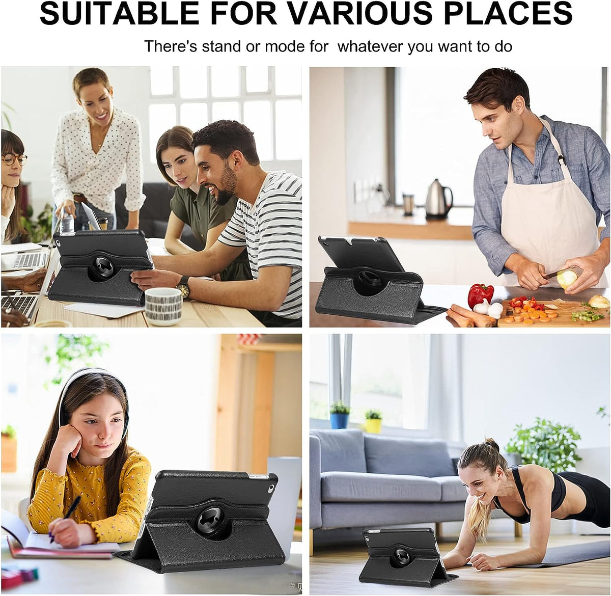 Kickstand Book Case for iPad Mini 5/4 Gen 7.9 inch