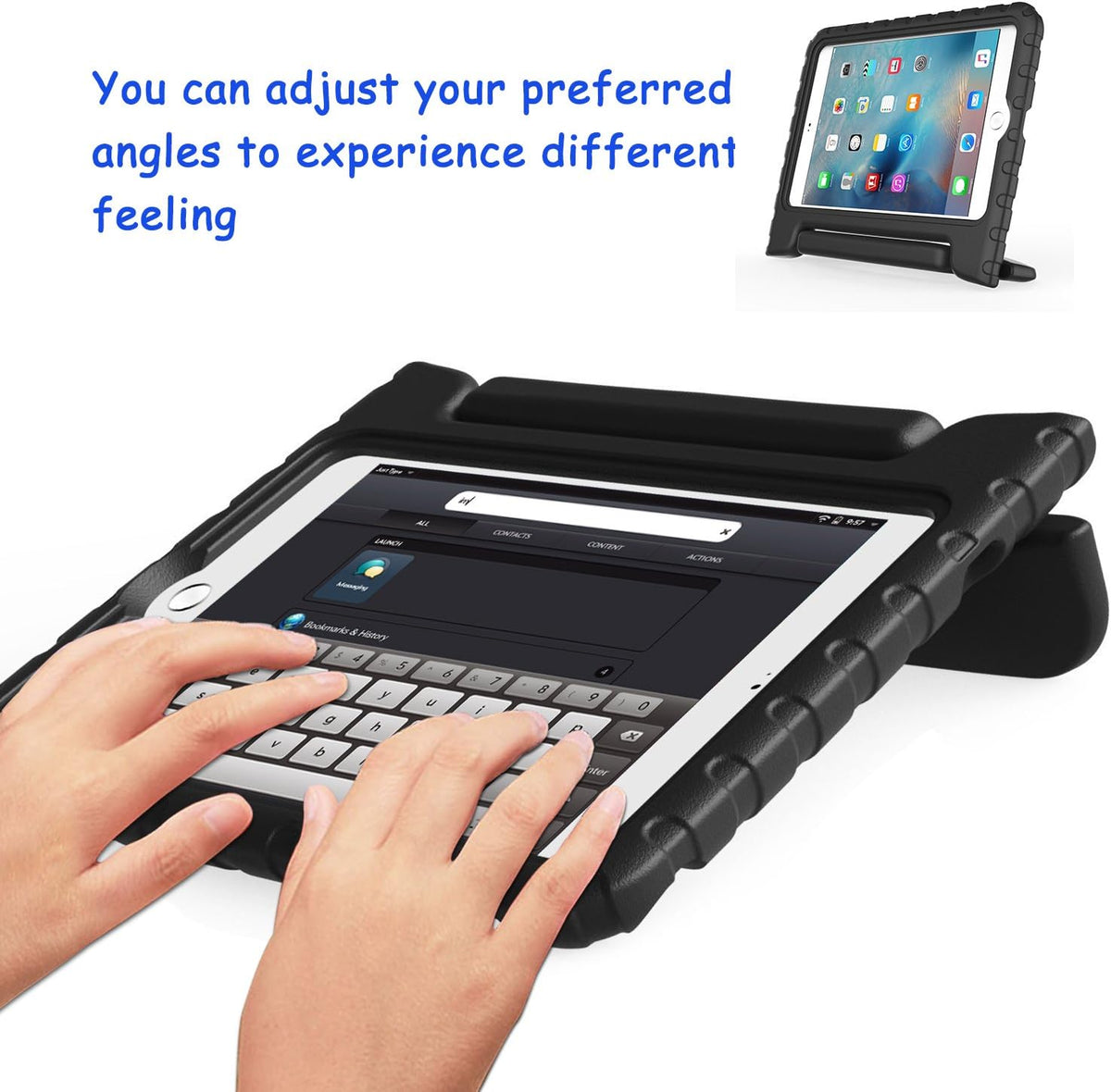 Shockproof Handle case with Stand for iPad Mini 1/2/3/4/5 with 7.9 inch Screen