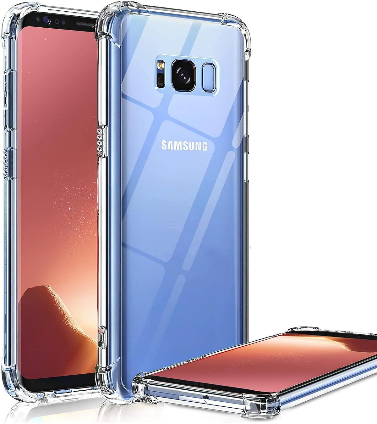 Samsung Galaxy S8 Plus Tough Hybrid Clear Case