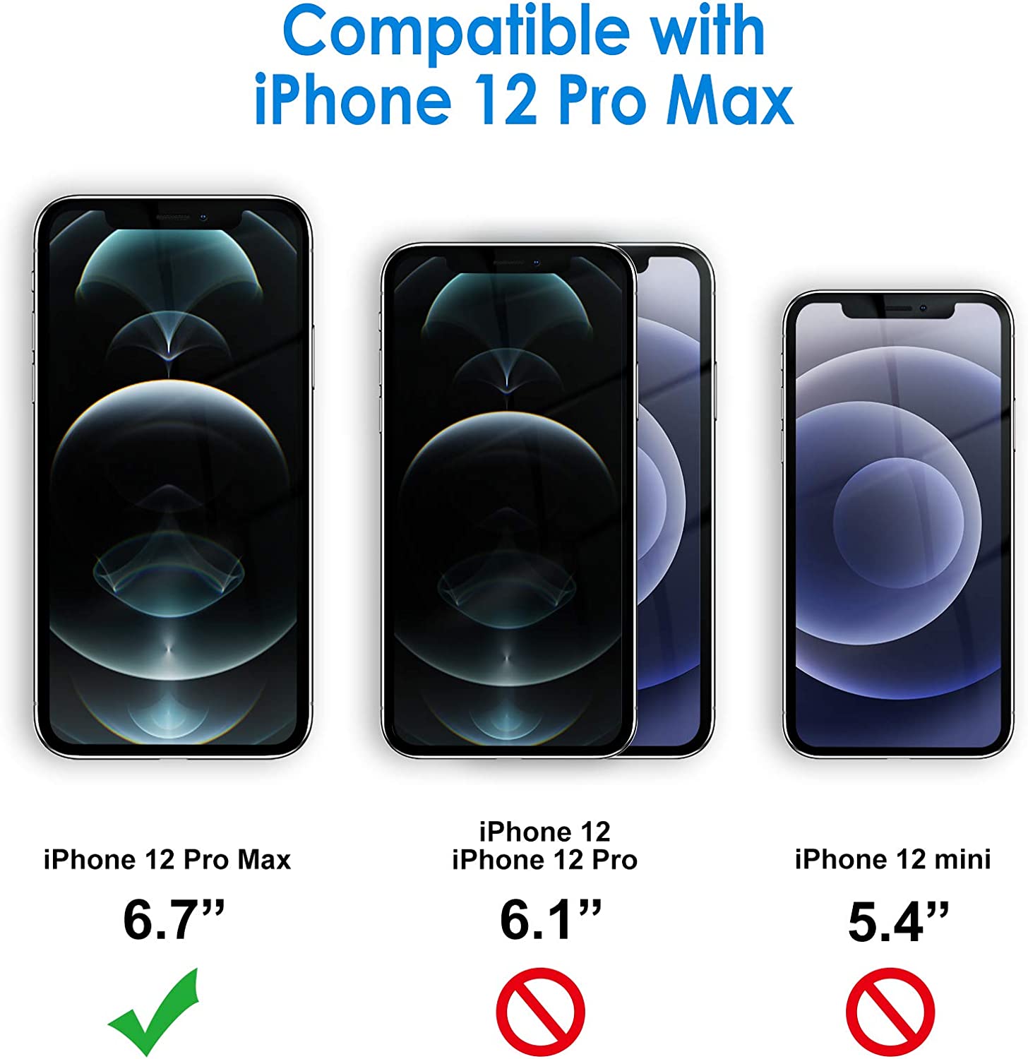 iPhone 12 Pro Max Tough Hybrid Clear Case *Free Shipping*