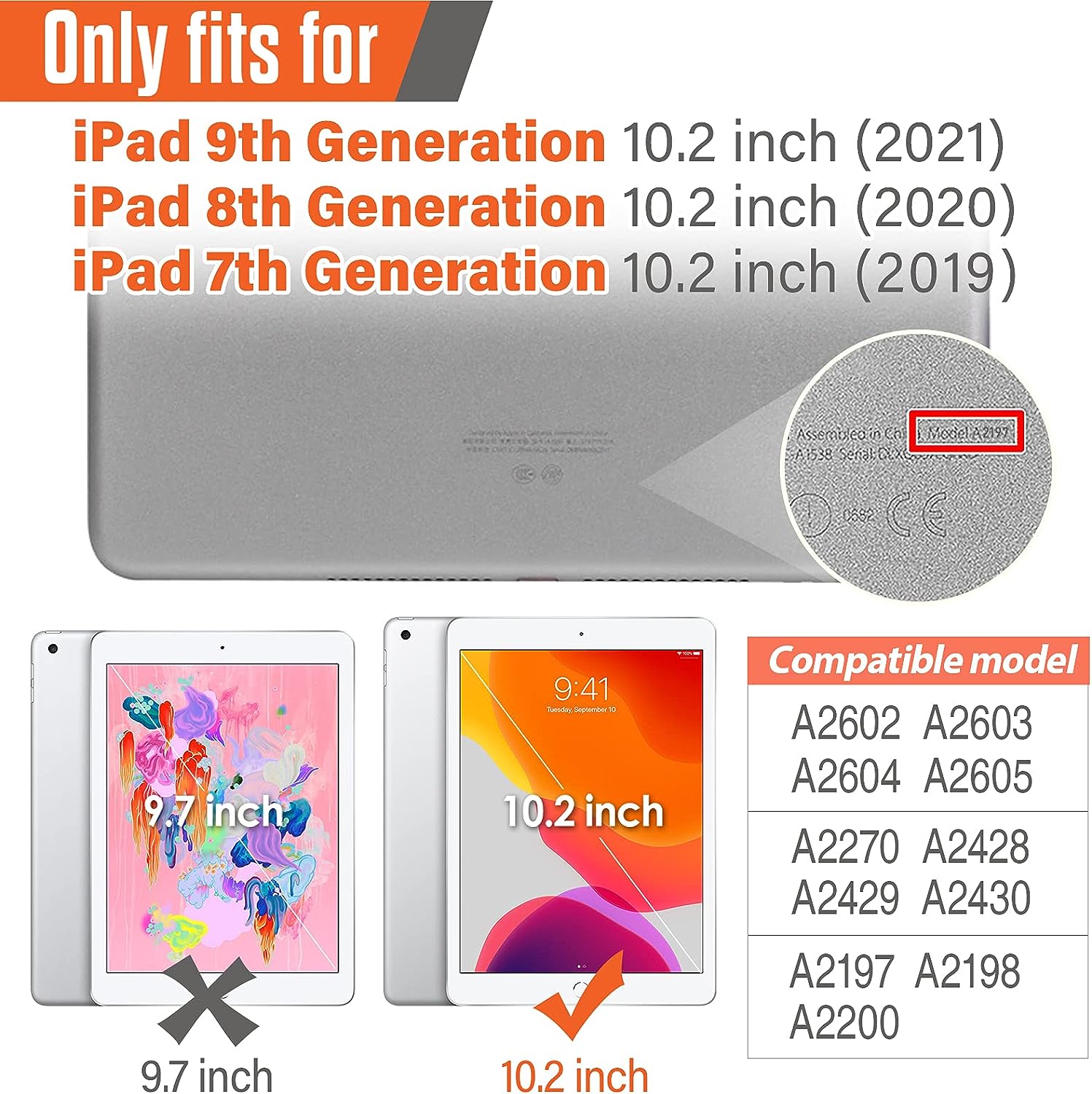 Apple iPad 7, 8, 9 (10.2 inch) Shockproof Rugged Case with Kickstand H – SmartGear NZ