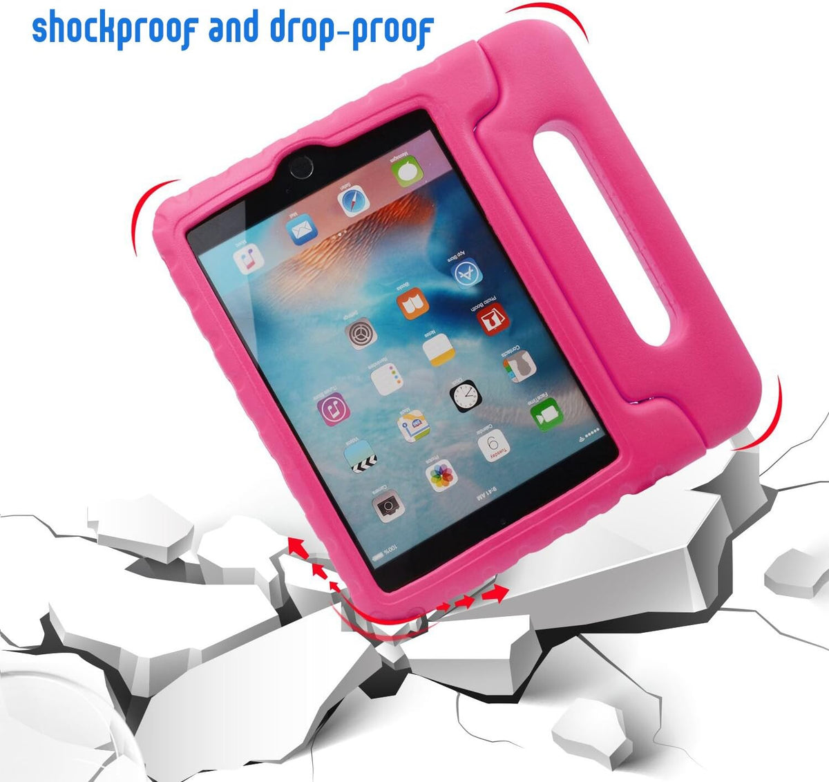 Shockproof Handle case with Stand for iPad Mini 1/2/3/4/5 with 7.9 inch Screen