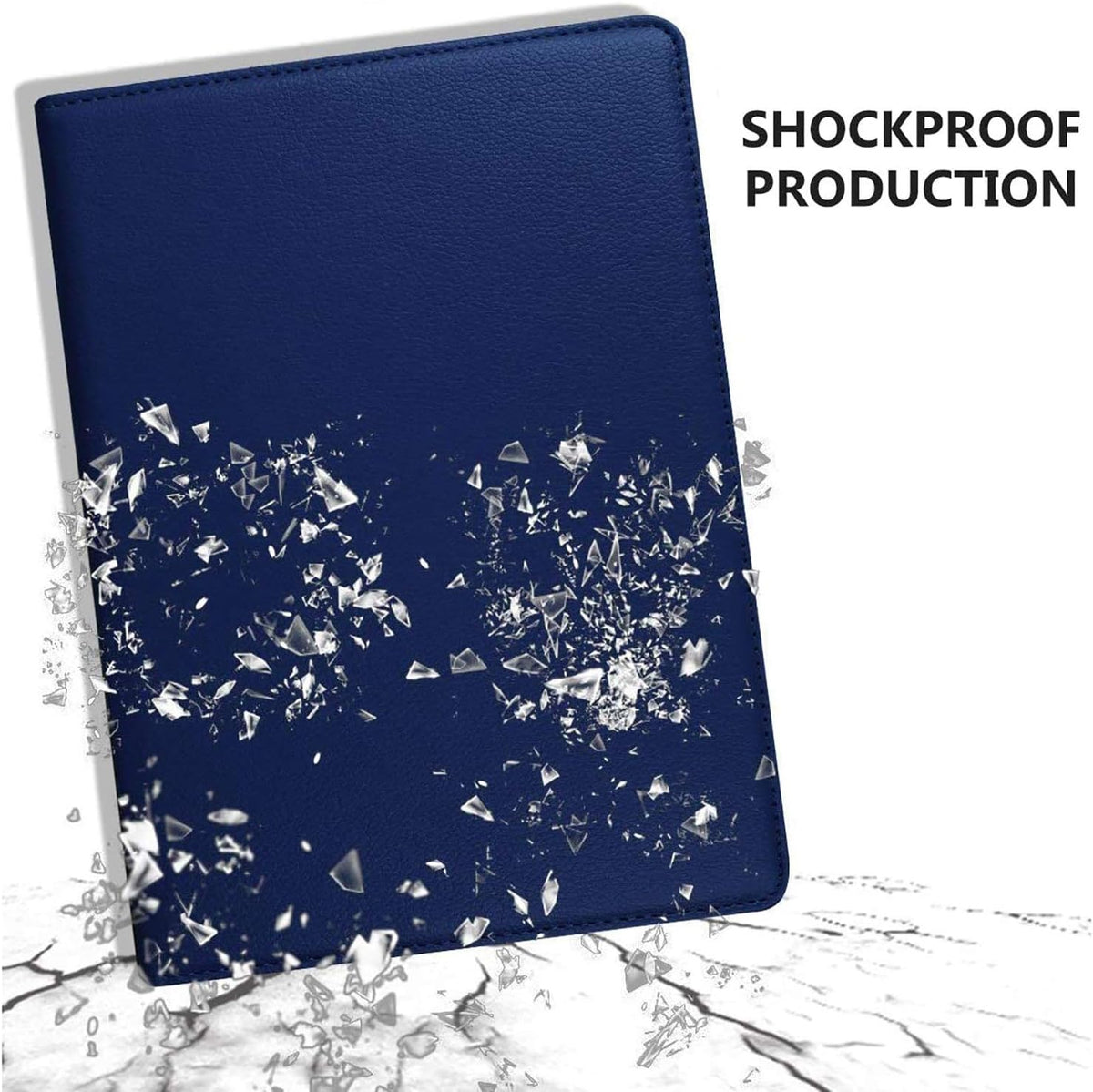 Kickstand Book Case for iPad Mini 5/4 Gen 7.9 inch (NAVY BLUE)