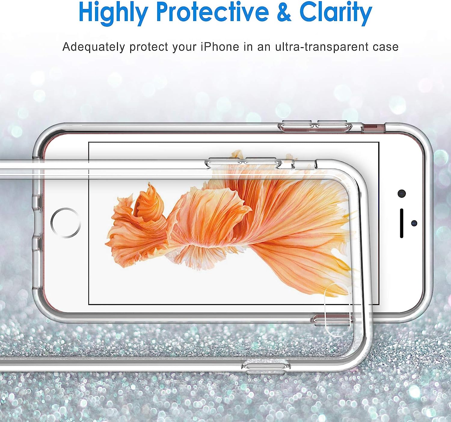 iPhone 6S & 6 Hybrid Clear Case *Free Shipping*