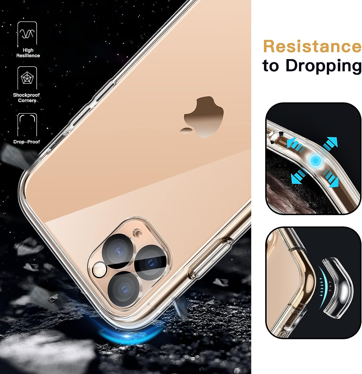 2 in 1 Combo - Case, Screen Protector for iPhone 11 Pro *Free Shipping*
