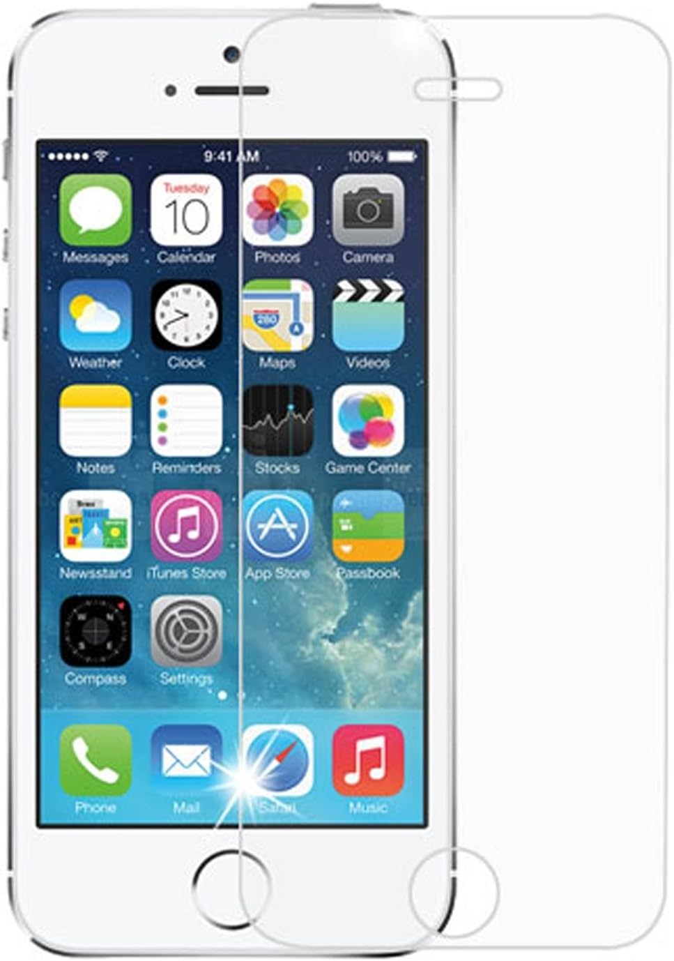 Premium iPhone SE / 5 / 5S / 5C Tempered Glass Screen Protector
