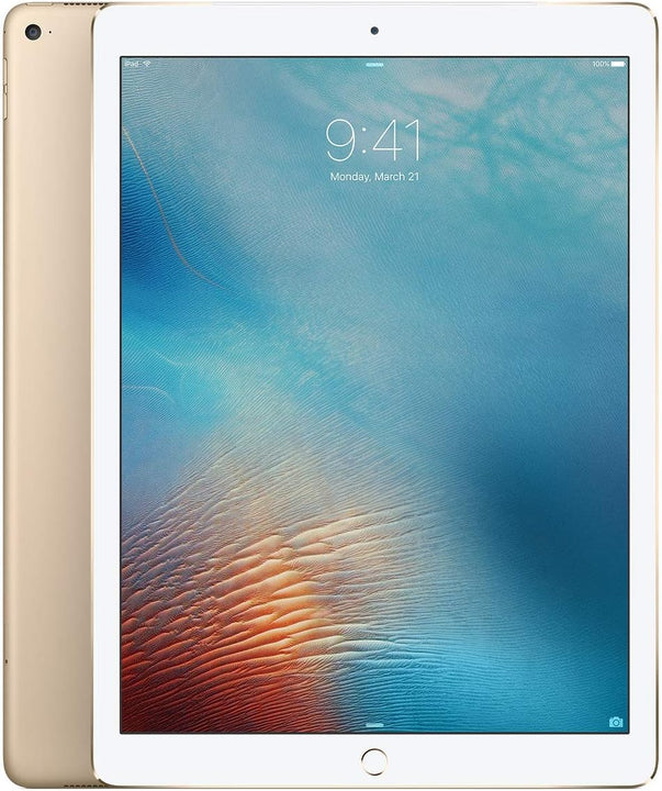 Apple iPad Pro 12.9 inch Gold 1st Gen 2015 128GB Wi-Fi & Cellular (As New) Pre-Owned