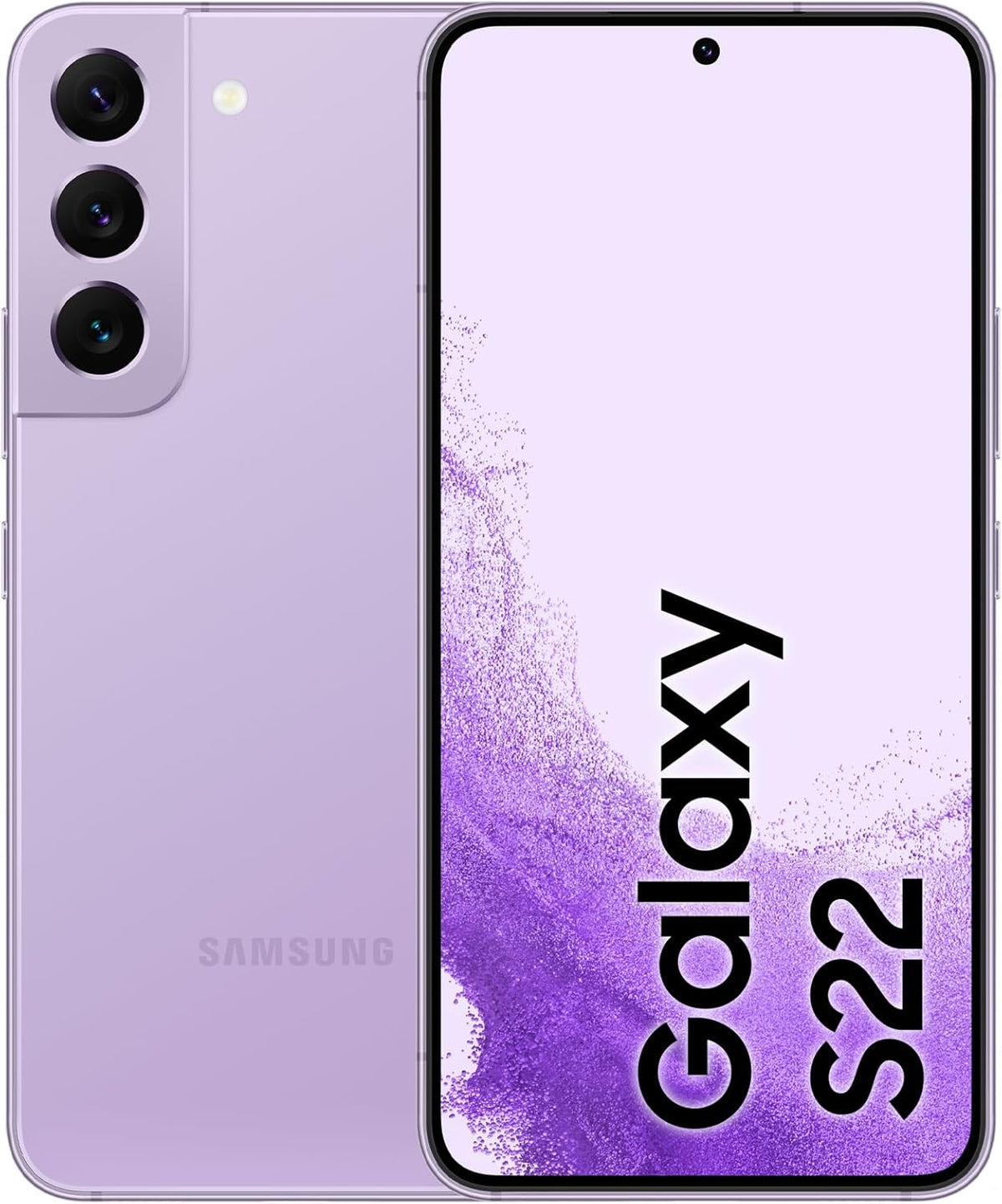 Samsung Galaxy S22 5G 128GB 8GB Purple SM-S901U - New Case, Screen Protector (As New)