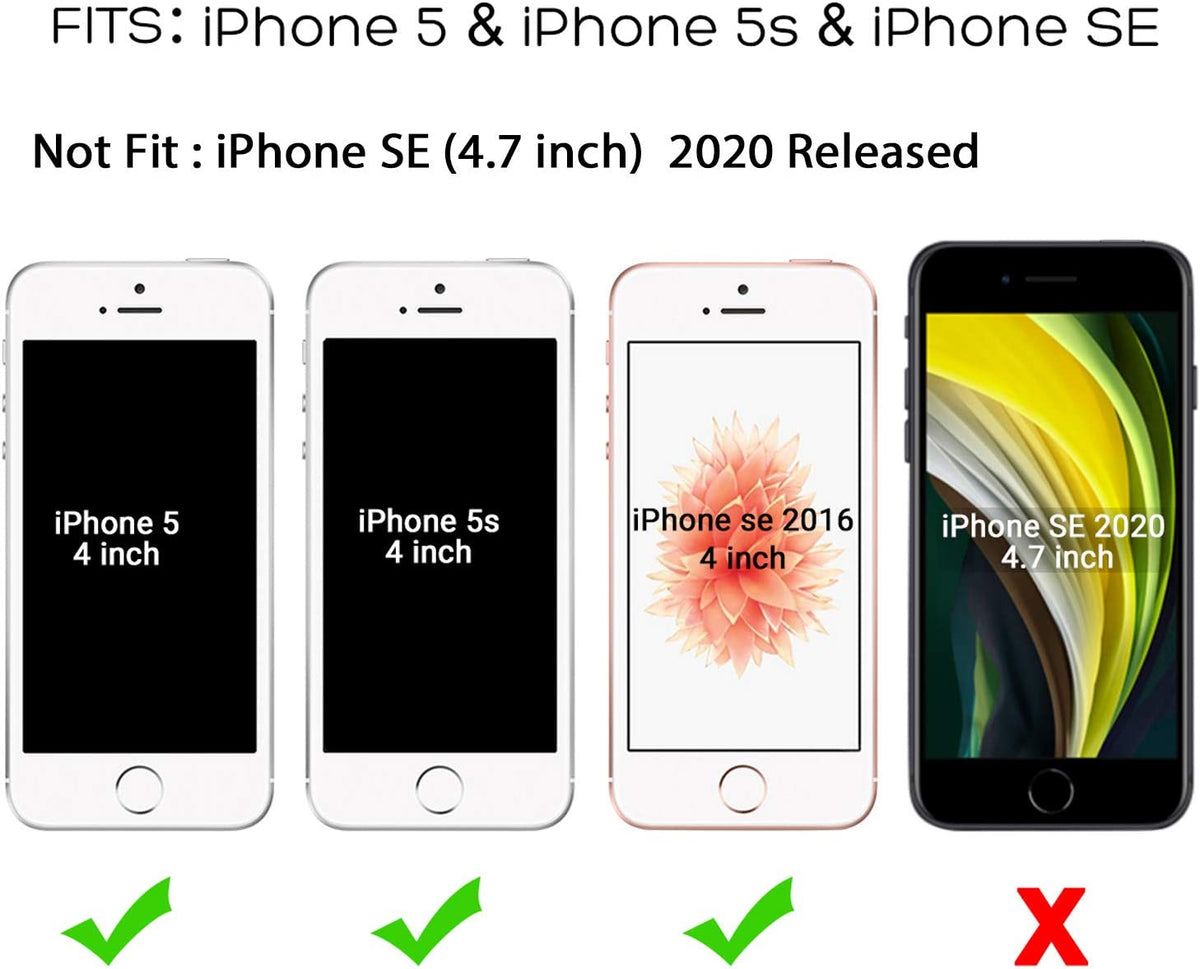 iPhone SE / 5 / 5S Hybrid Clear Case