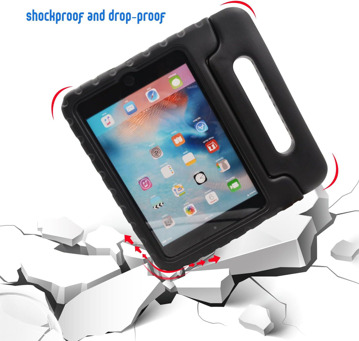 Shockproof Handle case with Stand for iPad Mini 1/2/3/4/5 with 7.9 inch Screen
