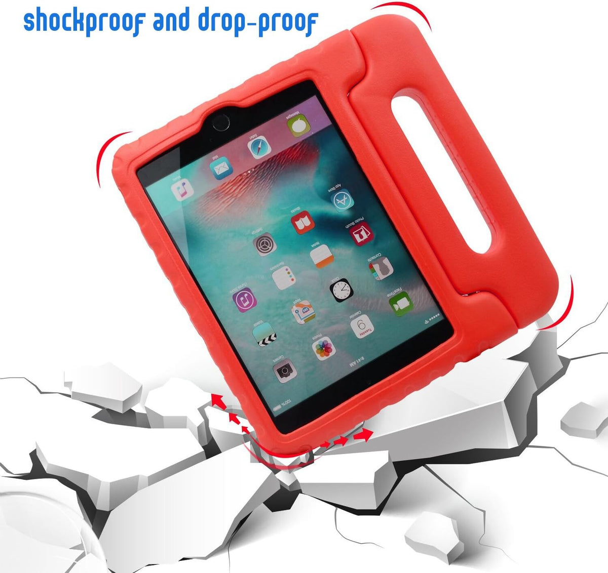 Shockproof Handle case with Stand for iPad Mini 1/2/3/4/5 with 7.9 inch Screen