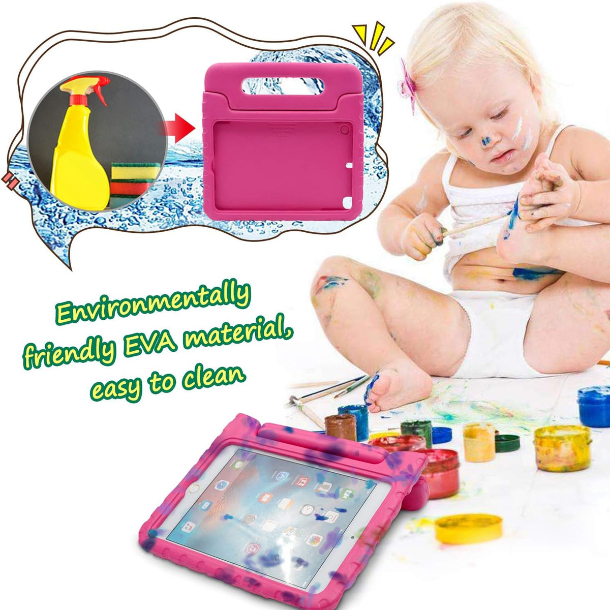 Shockproof Handle case with Stand for iPad Mini 1/2/3/4/5 with 7.9 inch Screen