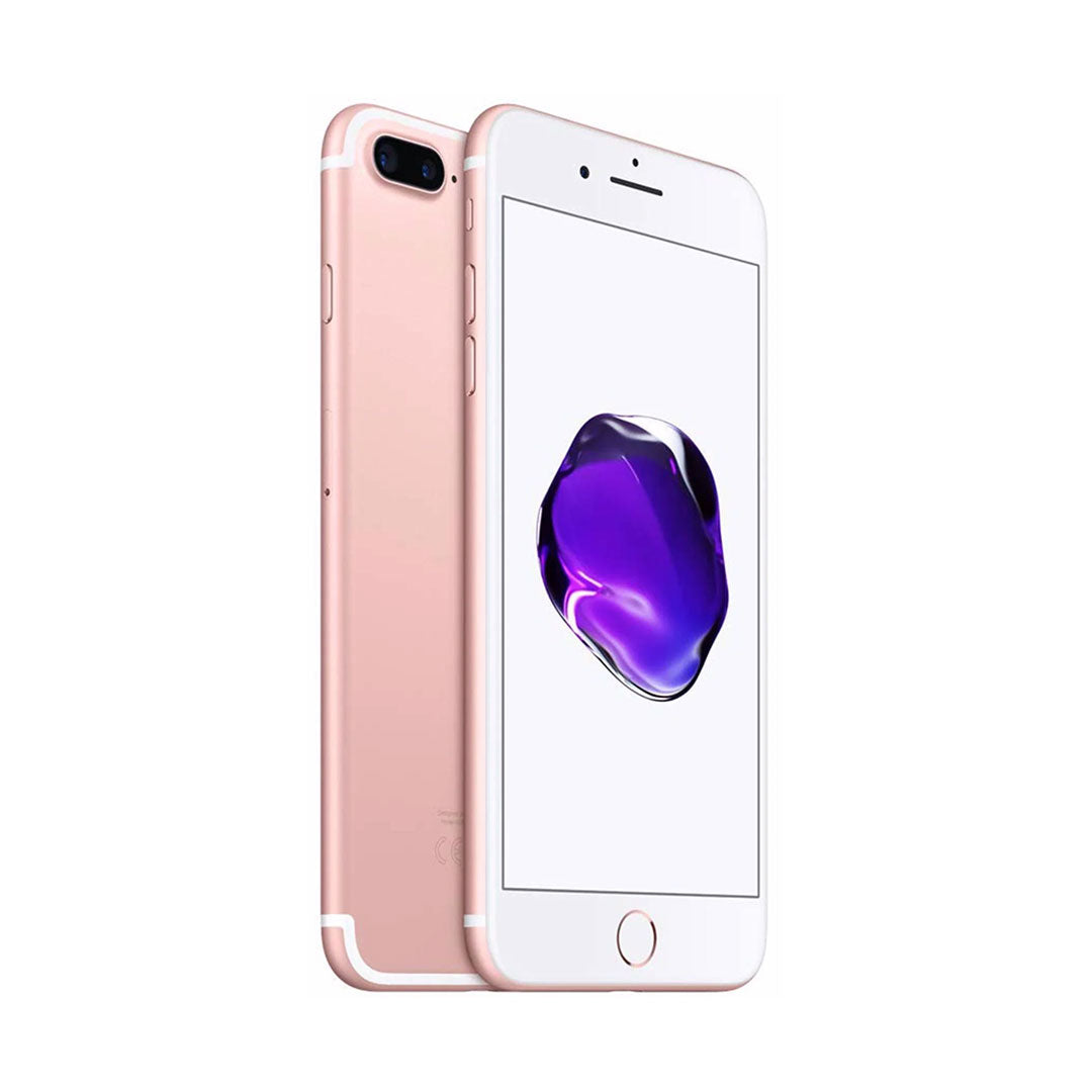 Apple iPhone 7 Plus 32GB Rose Gold - New Case, Screen Protector (Imperfect - Crack, Cameras dont Work)