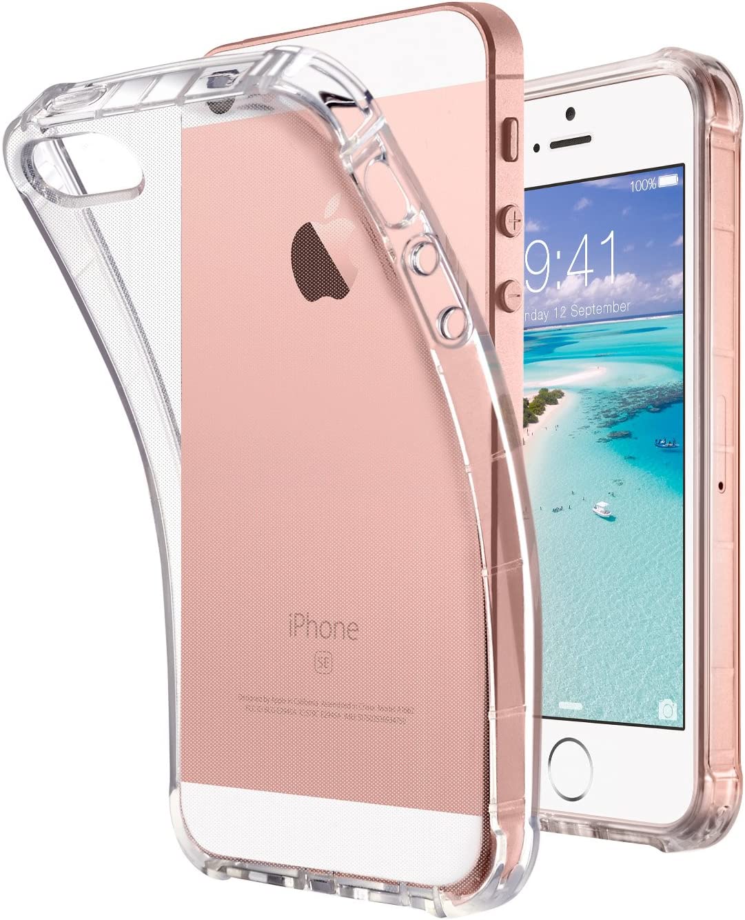 iPhone SE / 5 / 5S Hybrid Clear Case *Free Shipping*