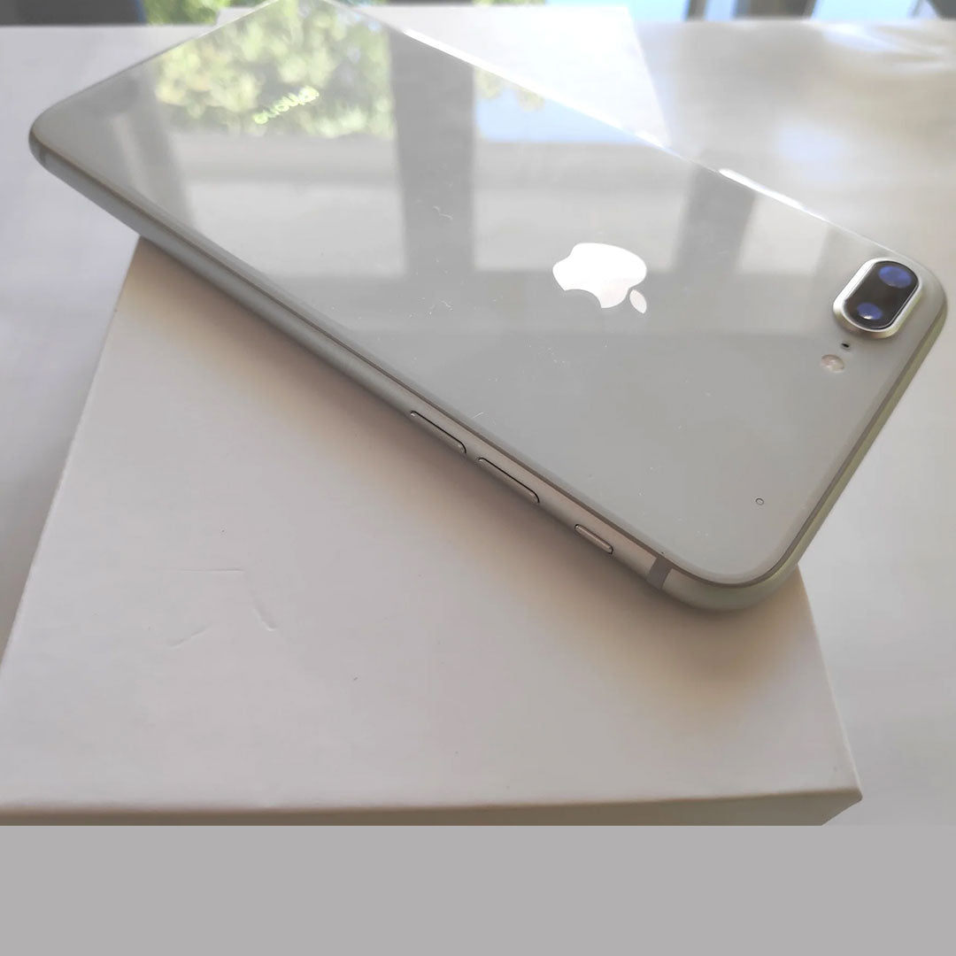 Apple iPhone 8 Plus 64GB White - Good Battery, Case, Screen Protector