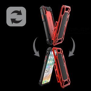 "CLEARANCE" iPhone SE 2022 & 2020, iPhone 8, 7 (Black) - Element Roll Cage Rugged Drop Proof Case