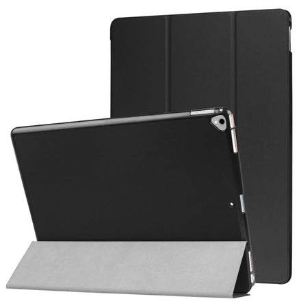 Trifold Smart Case for iPad Pro 12.9 1st & 2nd Gen (2015 & 2017) - Black (Auto Sleep/Wake)