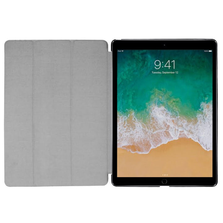 Trifold Smart Case for iPad Pro 12.9 1st & 2nd Gen (2015 & 2017) - Black (Auto Sleep/Wake)