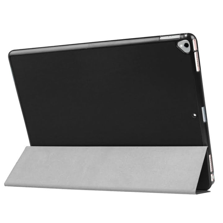 Trifold Smart Case for iPad Pro 12.9 1st & 2nd Gen (2015 & 2017) - Black (Auto Sleep/Wake)