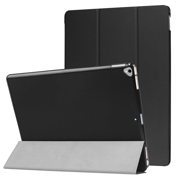 Trifold Smart Case for iPad Pro 12.9 1st & 2nd Gen (2015 & 2017) - Black (Auto Sleep/Wake)
