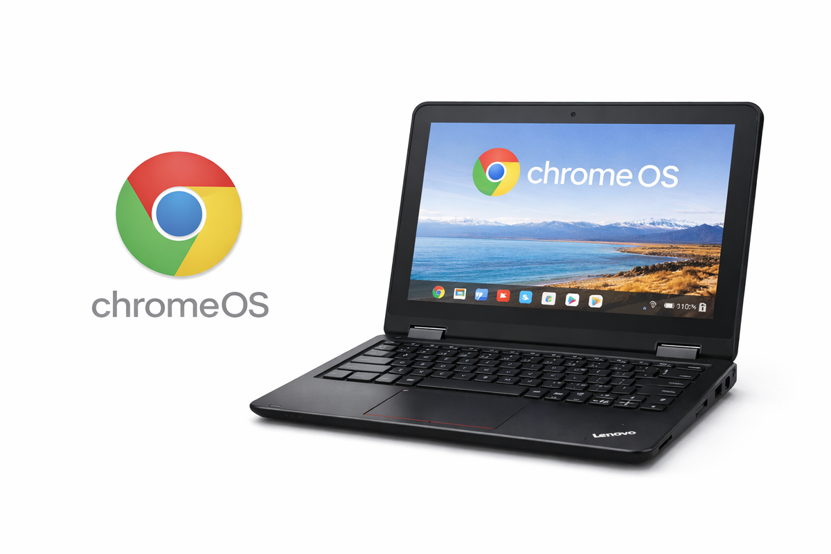 Lenovo ThinkPad 11e 5th Gen Touch Screen 11.6 inch Chromebook 8GB RAM 128GB SSD Used (Grade C)
