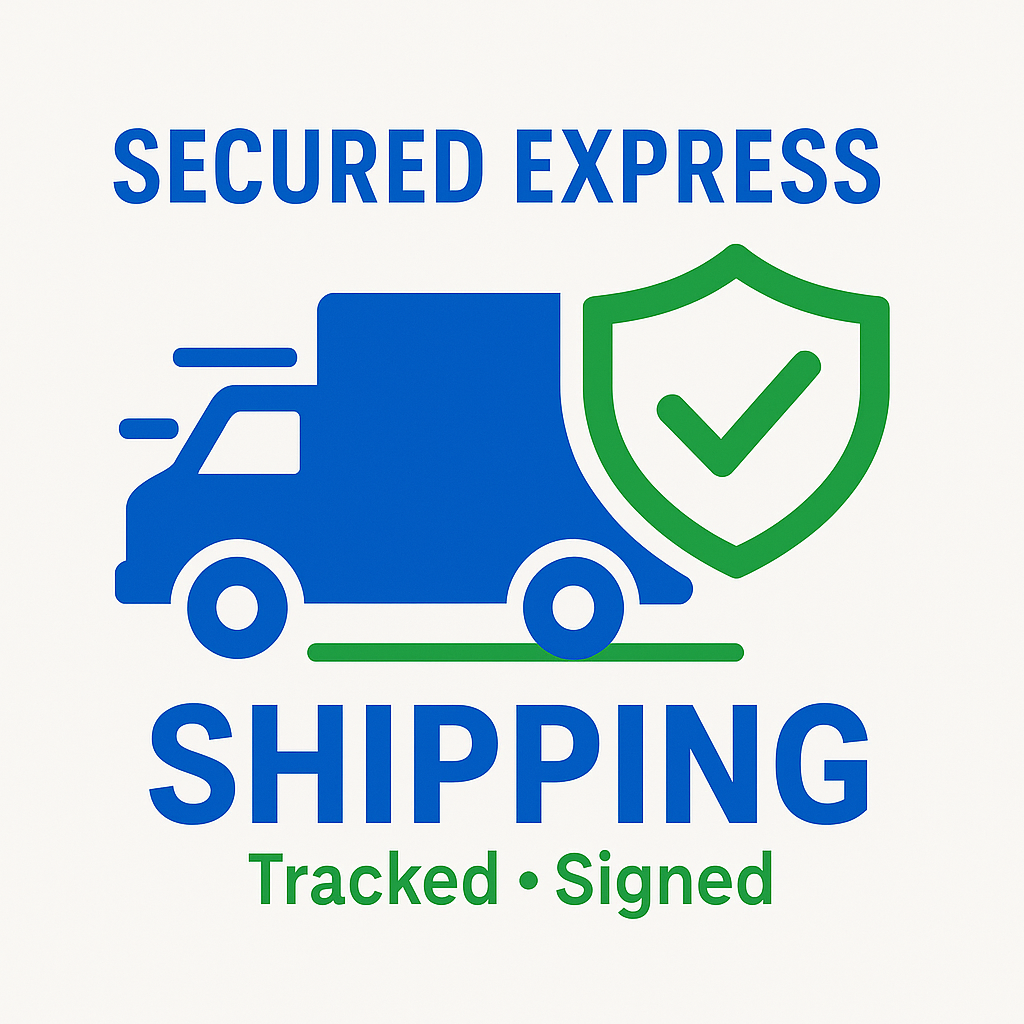 Secured Express Shipping Upgrade (Tracked + Signature)