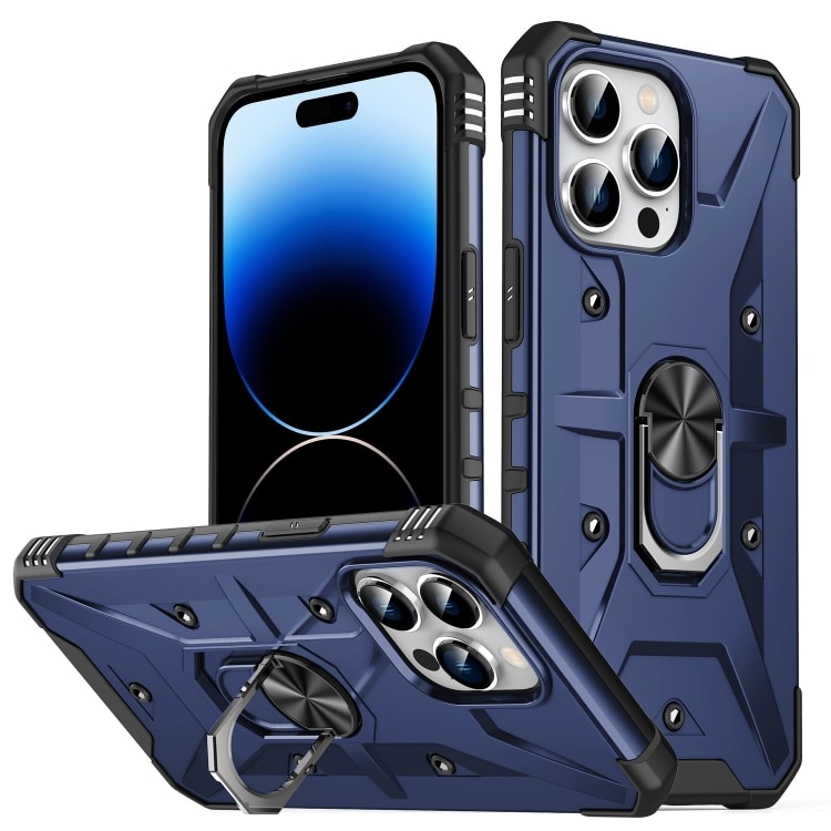 iPhone 11 Ring Holder Case (Blue) *Free Shipping*