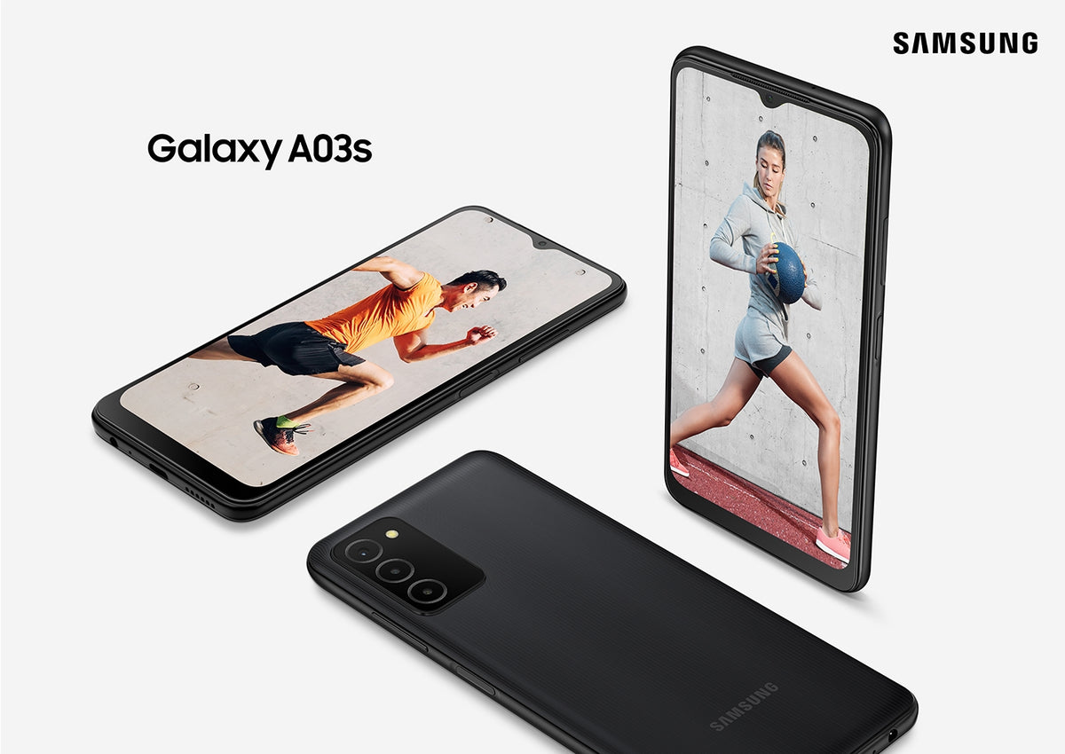Samsung Galaxy A03s 32GB Black - Dual Sim A037F/DS (As New) Pre-Owned
