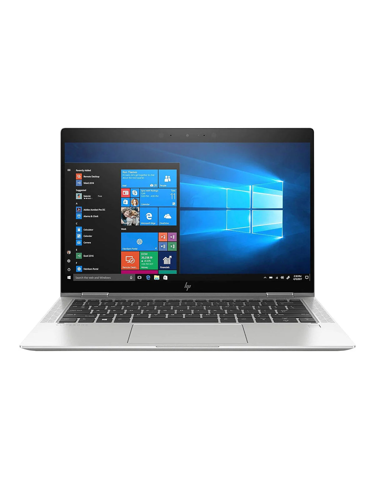 HP EliteBook x360 1030 G3 13 Inch Touch Intel Core i5 8350U 8GB RAM 256GB NVMe SSD Windows 11 Pro (Used)
