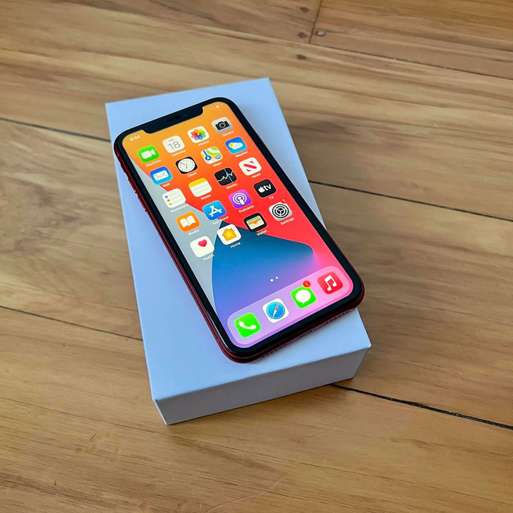 Apple iPhone 11 64GB Red with New Battery, Case & Screen Protector (Excellent)