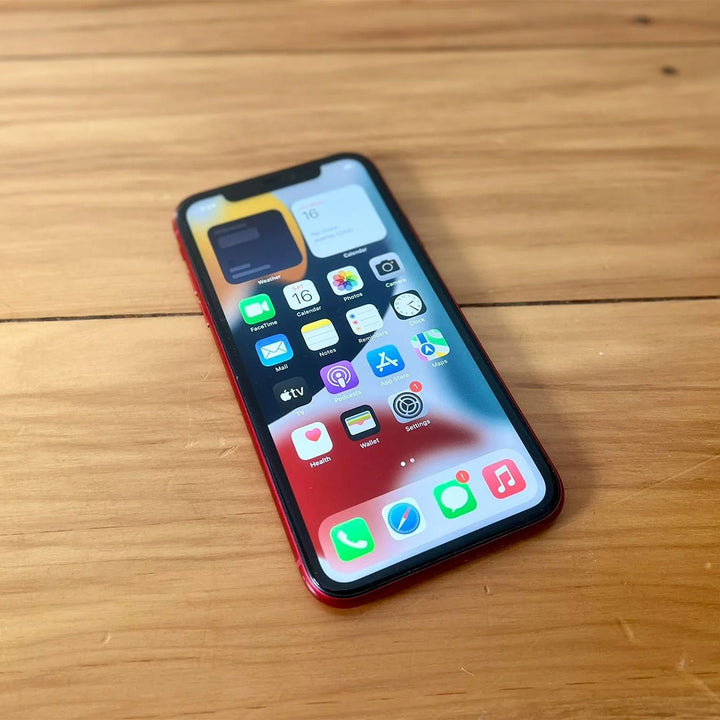 Apple iPhone 11 128GB Red - Good Battery (Exc) Dsp Message