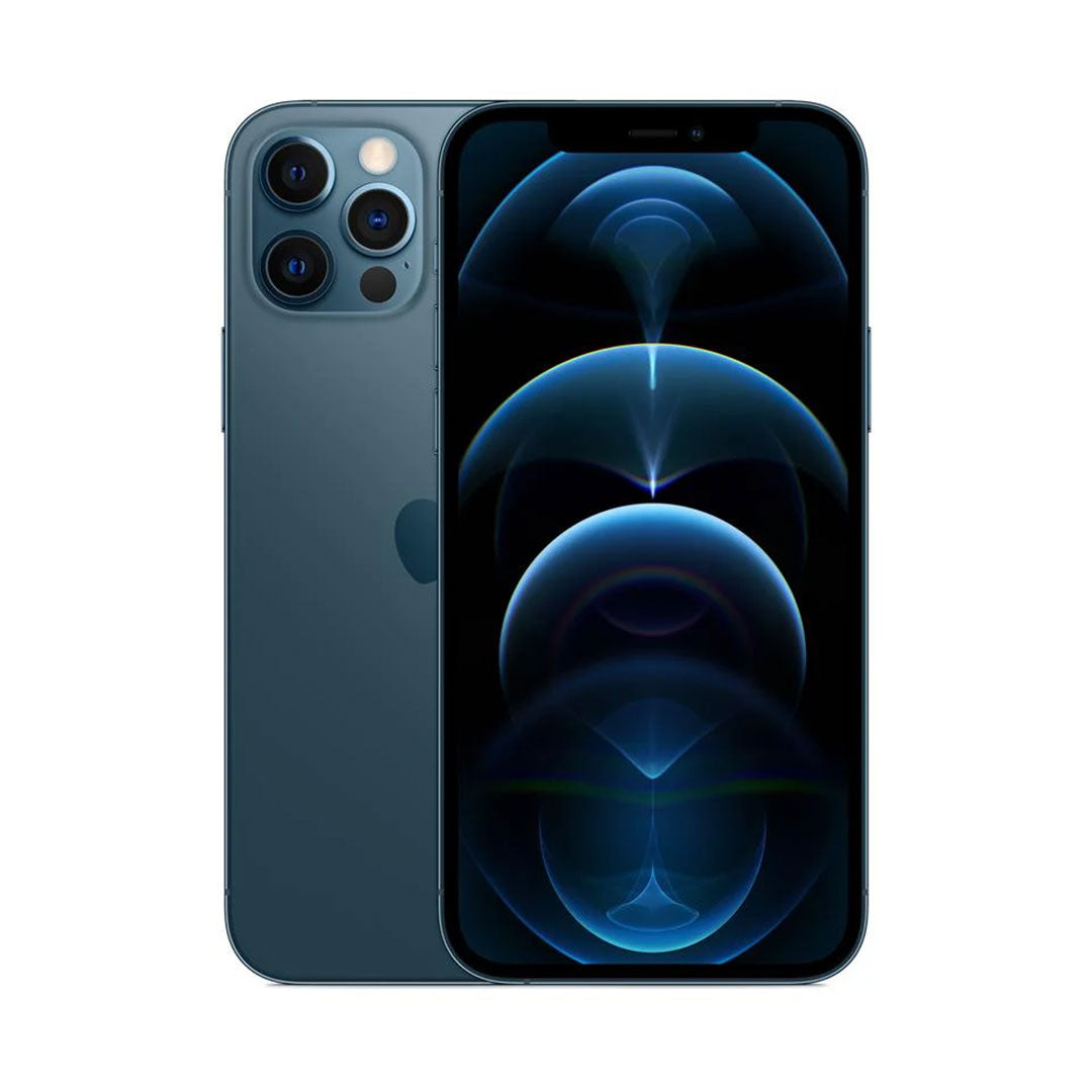 Apple iPhone 12 Pro 128GB Blue - 100% New Battery, Case, Screen Protector 