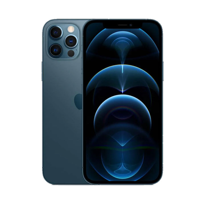 Apple iPhone 12 Pro 128GB Blue - 100% New Battery, Case, Screen Protector (Exc)