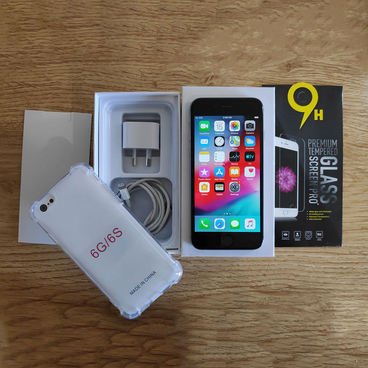 Apple iPhone 632GB Space Grey - New Battery, Case, Screen Protector (Exc)