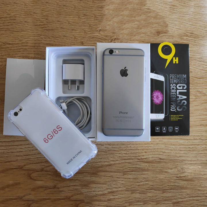 Apple iPhone 632GB Space Grey - New Battery, Case, Screen Protector (Exc)