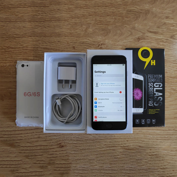 Apple iPhone 632GB Space Grey - New Battery, Case, Screen Protector (Exc)