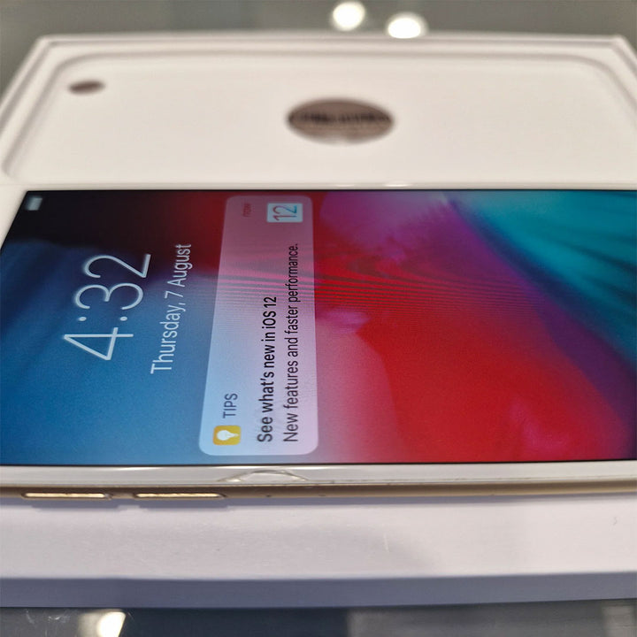 Apple iPhone 6 32GB Gold - New Battery, Case, Screen Protector (Excellent) Chip