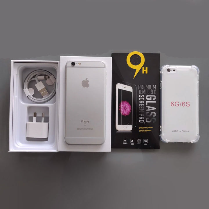 Apple iPhone 6S 32GB White - New Battery, Case, Screen Protector