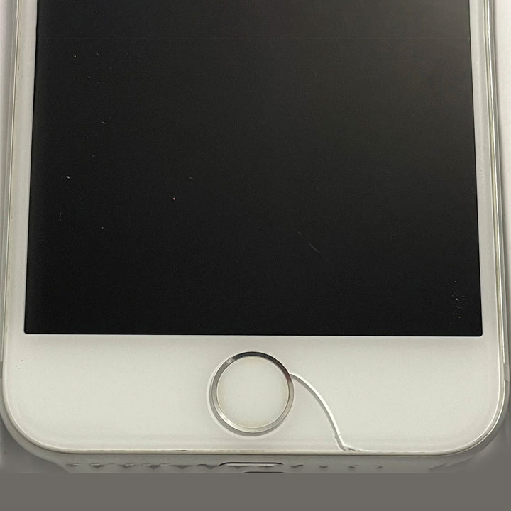 Apple iPhone 7 128GB White Silver - New Case, Glass Screen Protector (Exc) Crack at Bottom