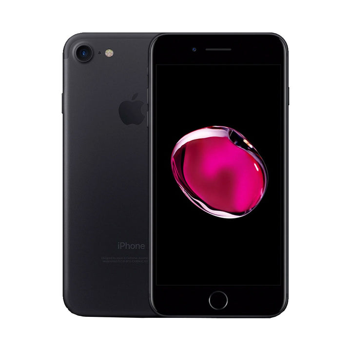 Apple iPhone 7 128GB Space Gray - New Battery, Case, Glass Screen Protector (Exc)