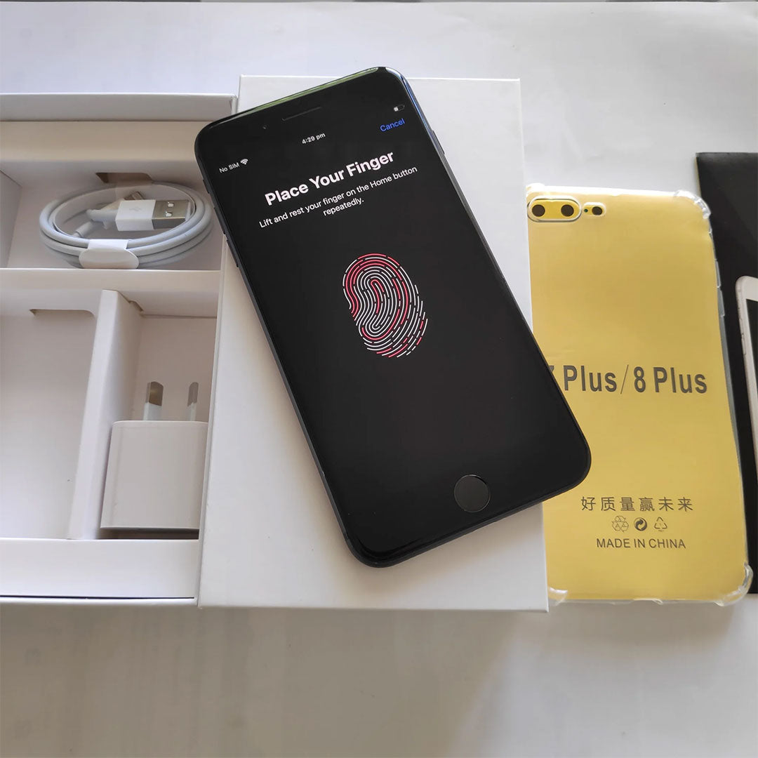 Apple iPhone 8 Plus 64GB Space Grey - New Case, Screen Protector