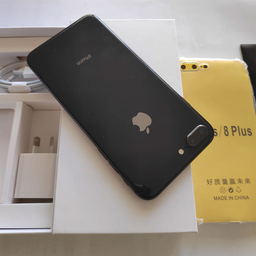 Apple iPhone 8 Plus 64GB Space Grey - New Case, Screen Protector