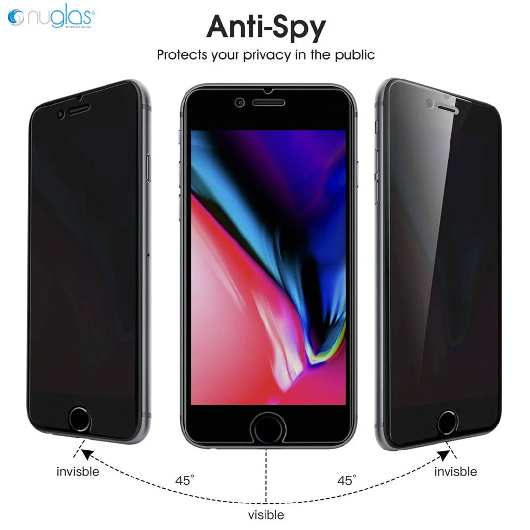 iPhone 8 Plus/ 7 Plus/ 6S Plus/ 6 Plus Privacy Hardened Glass Screen Protector