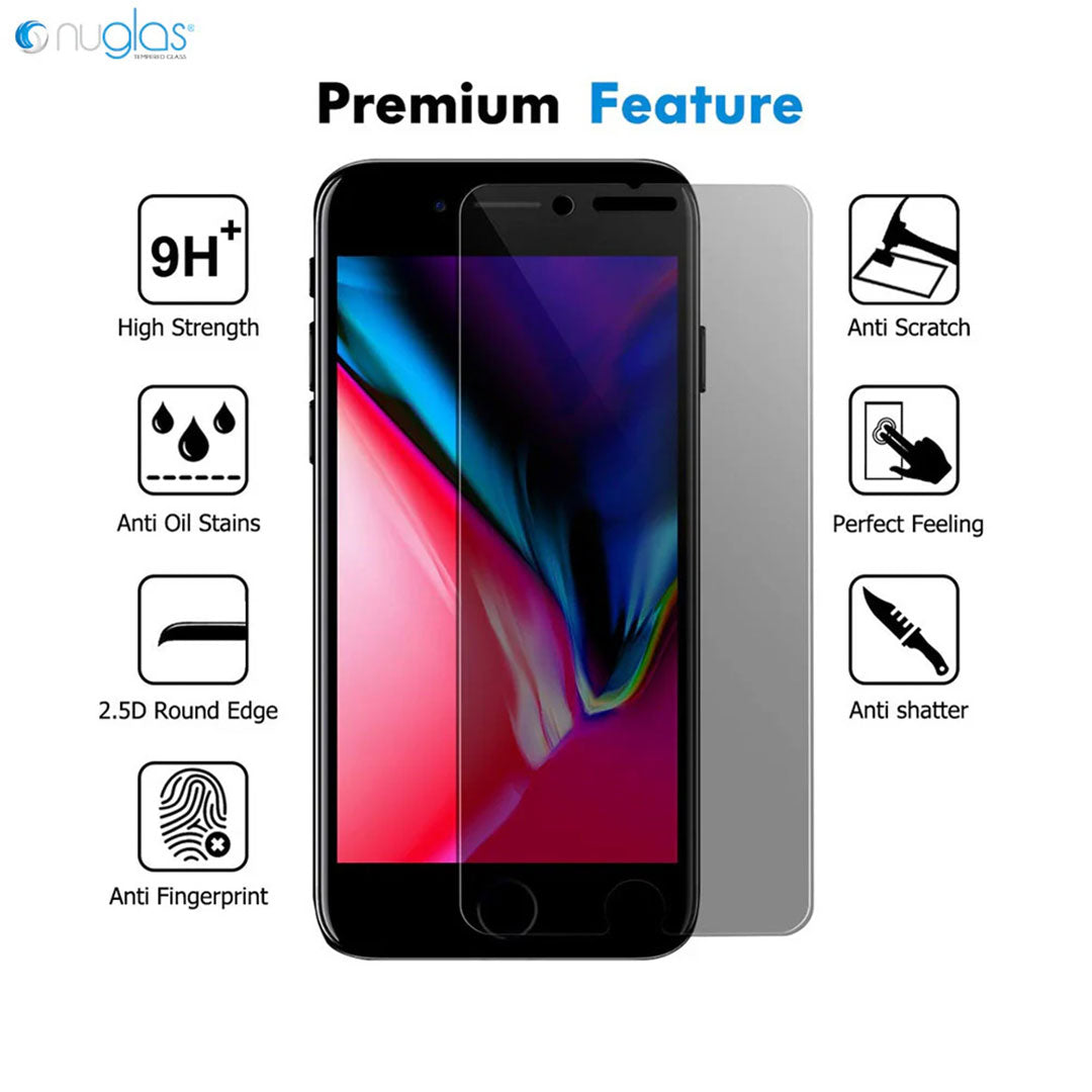 iPhone 8 Plus/ 7 Plus/ 6S Plus/ 6 Plus Privacy Hardened Glass Screen Protector