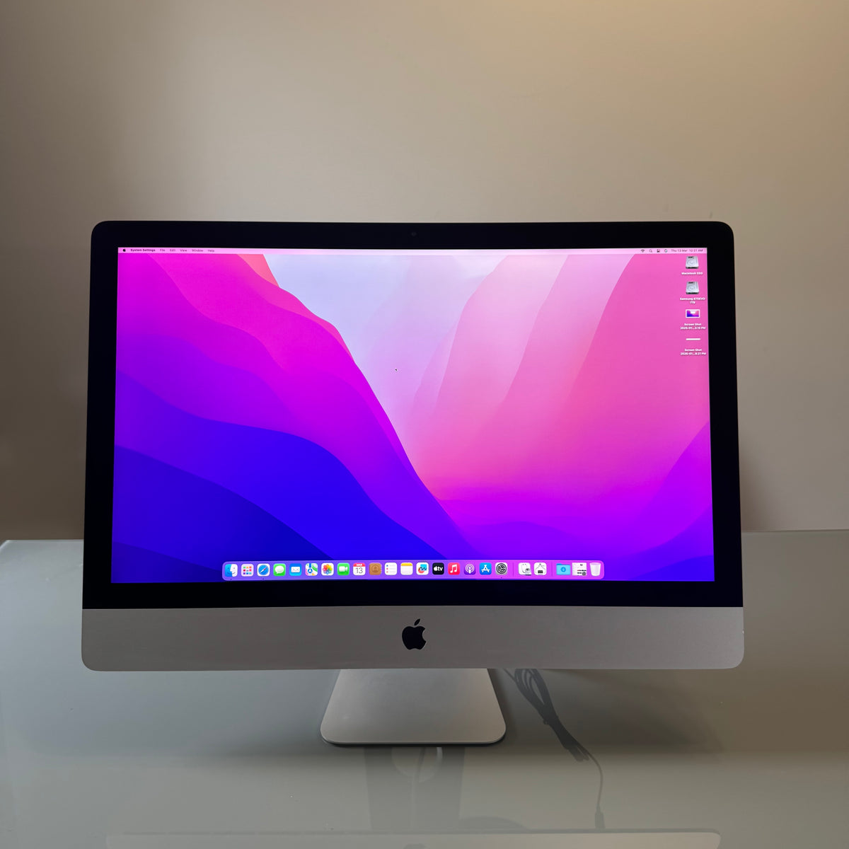 Apple iMac (27 inch Retina 5k 2017) Intel i5 16GB RAM 2TB SSD - As New Condition