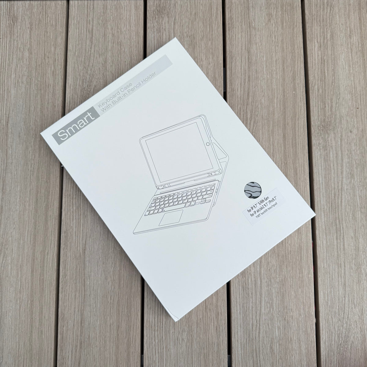 Smart Keyboard Case for iPad 9.7" (5th/6th Gen), iPad Air 1/Air 2, and iPad Pro 9.7"